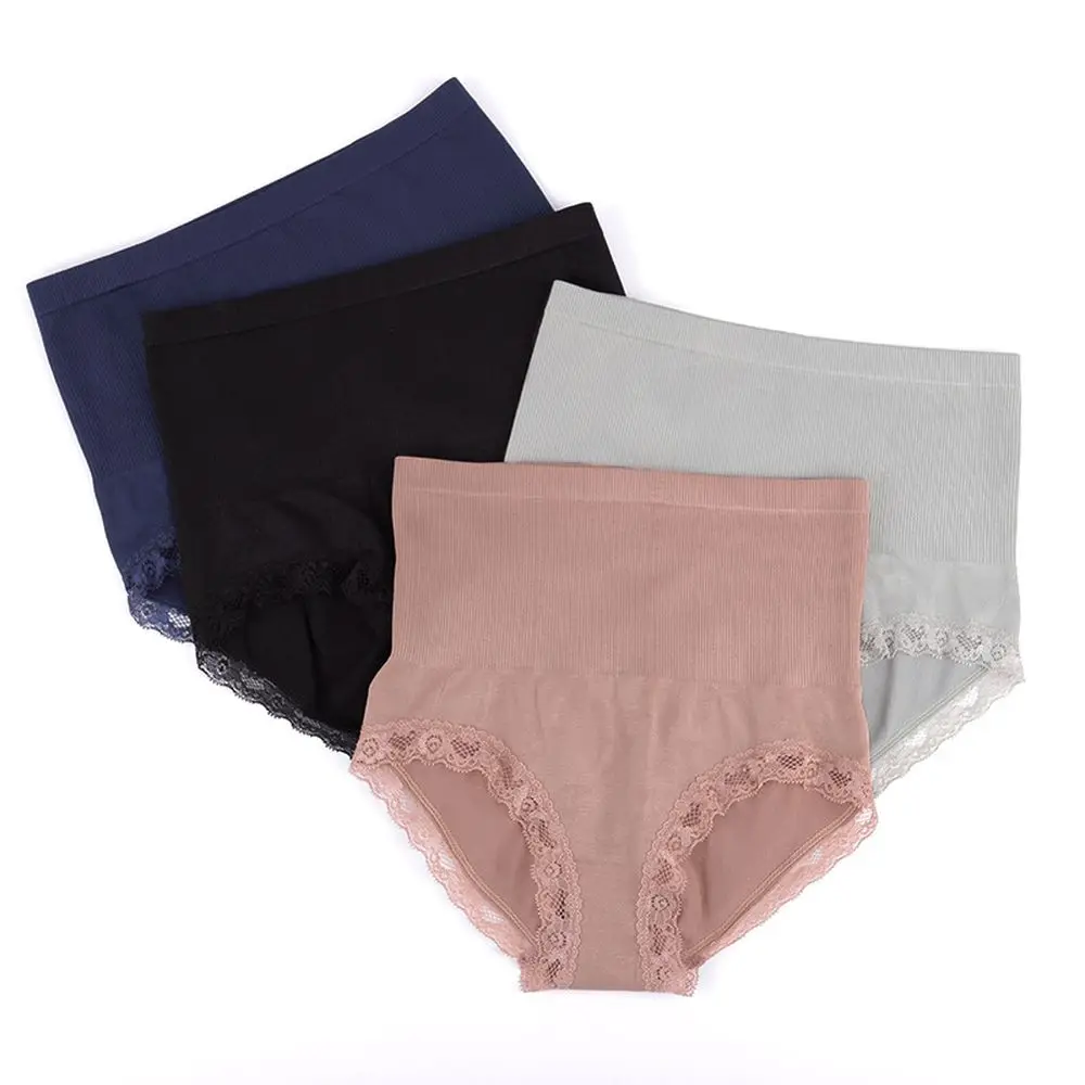 

High Waist Lingerie Women Postpartum Corset Panties Body Shaping Underwear Female Stomach Breathable Abdomen Ladies Lace Briefs