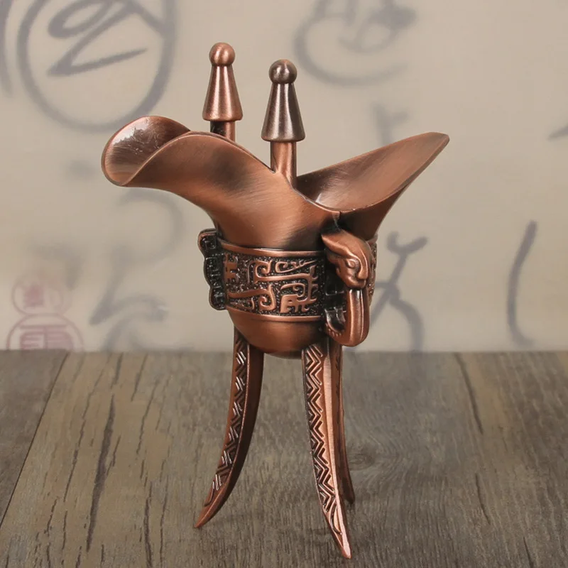 2 шт./лот Ретро бокал для белого вина свадебный европейский античный металл