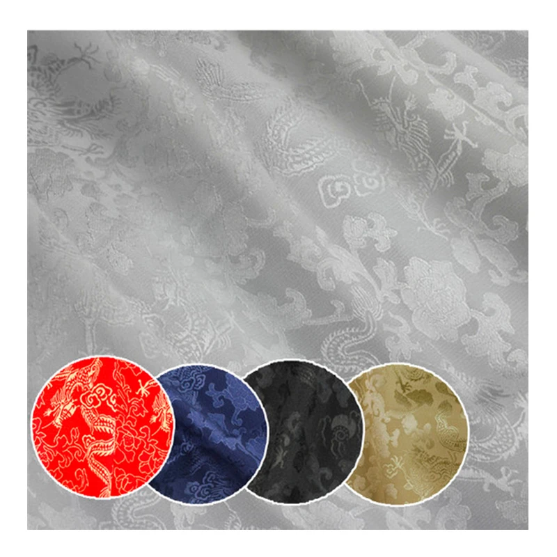 

100% Mulberry Pure silks and satins for Dress Cloth for DIY Sewing Suitable for shirts, Tang, cotton padded jacket, CapeB132