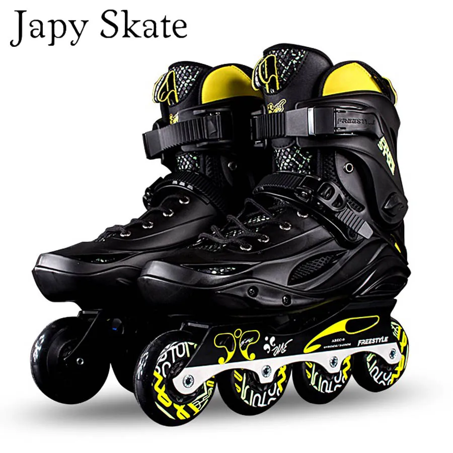 

Japy Skate Original Freestyle M3 Professional Slalom Inline Skates Adult Roller Skating Shoe Sliding Free Skating Patines Adulto