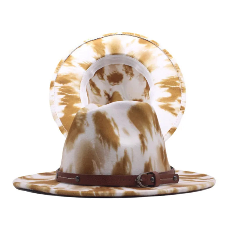 Высококачественная фетровая шляпа в стиле унисекс стильная Федора из шерсти и