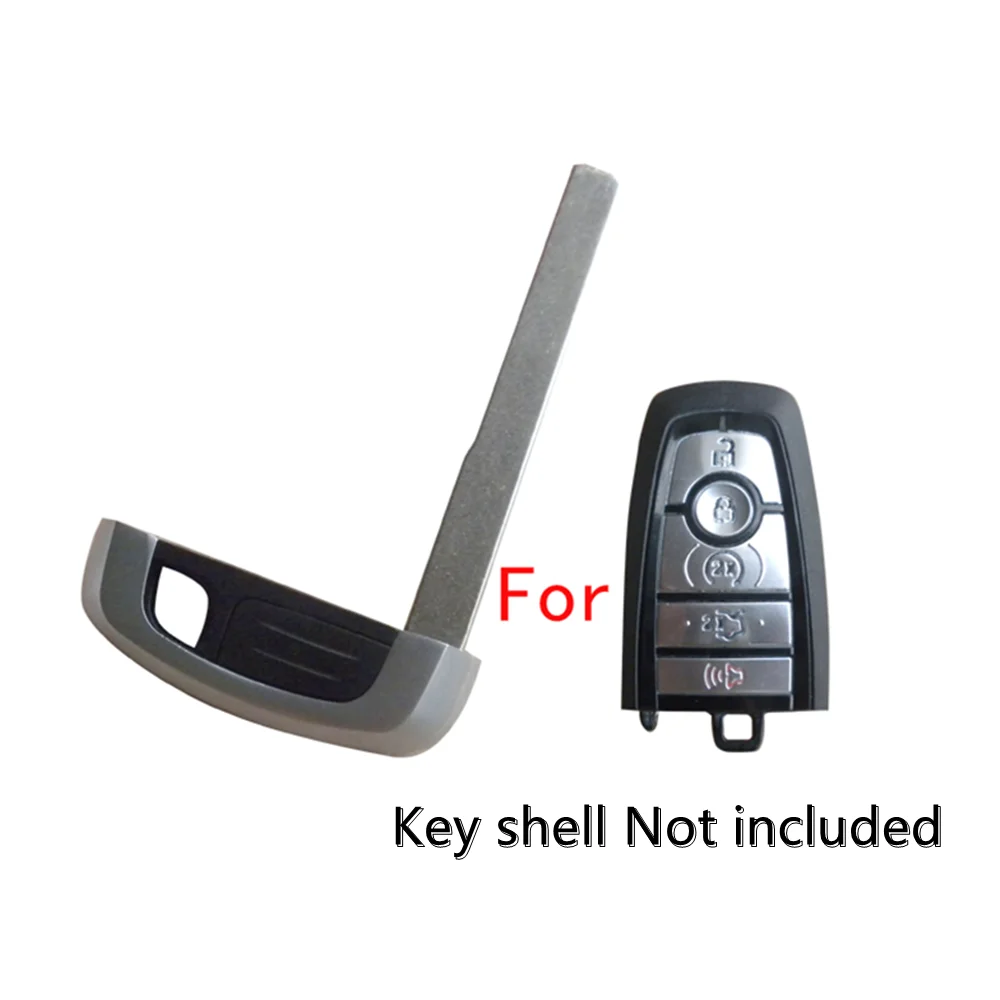 

Аварийный смарт-ключ для Ford Mondeo EcoBoost Mustang 2017 2018, необработанные заготовки, маленький вставной ключ
