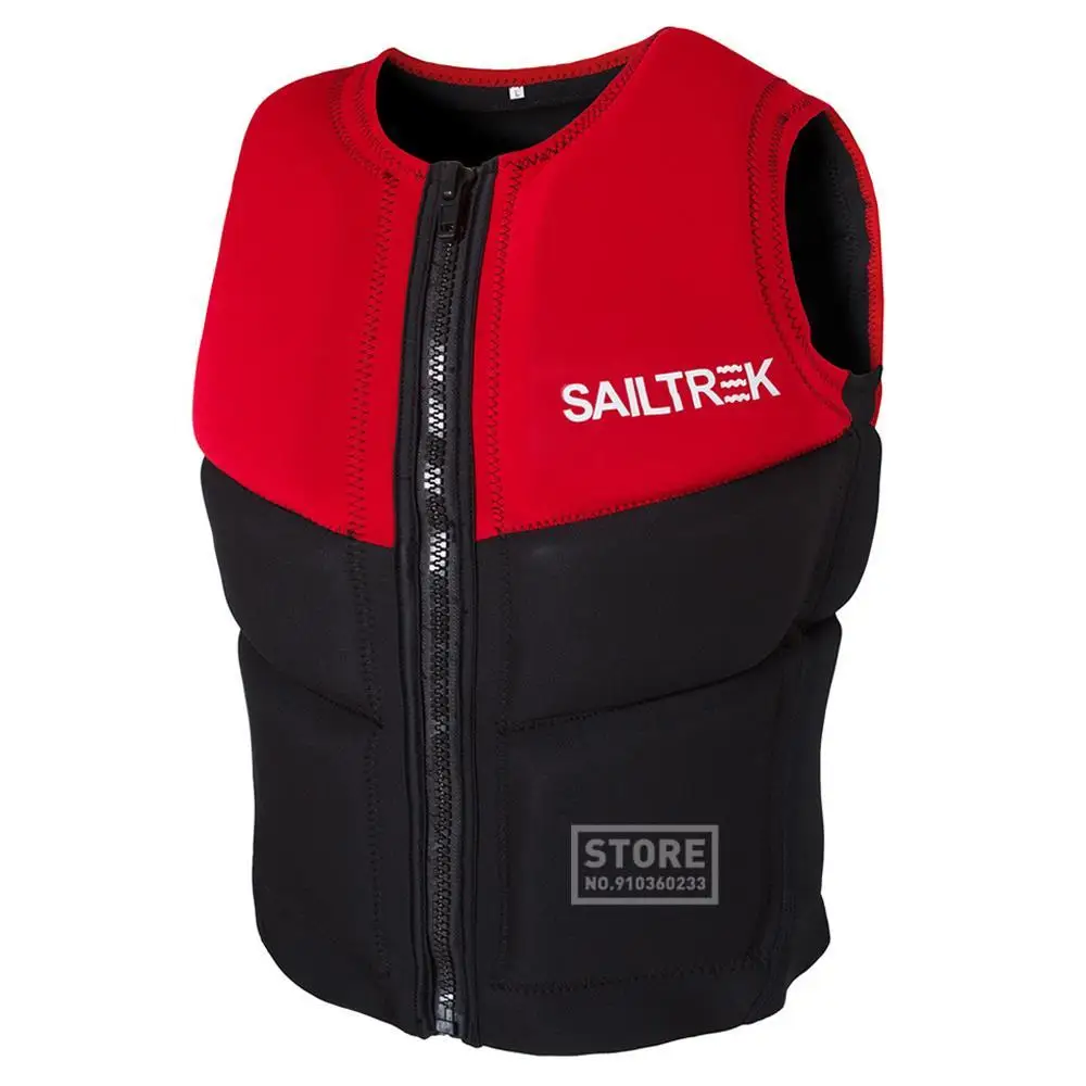 

Life Jacket Adults Surf Life Vest Motorboats Jet Ski Kayak Fishing Vest Wakeboard Raft Rescue Boat Swimming Drifting Safety Vest