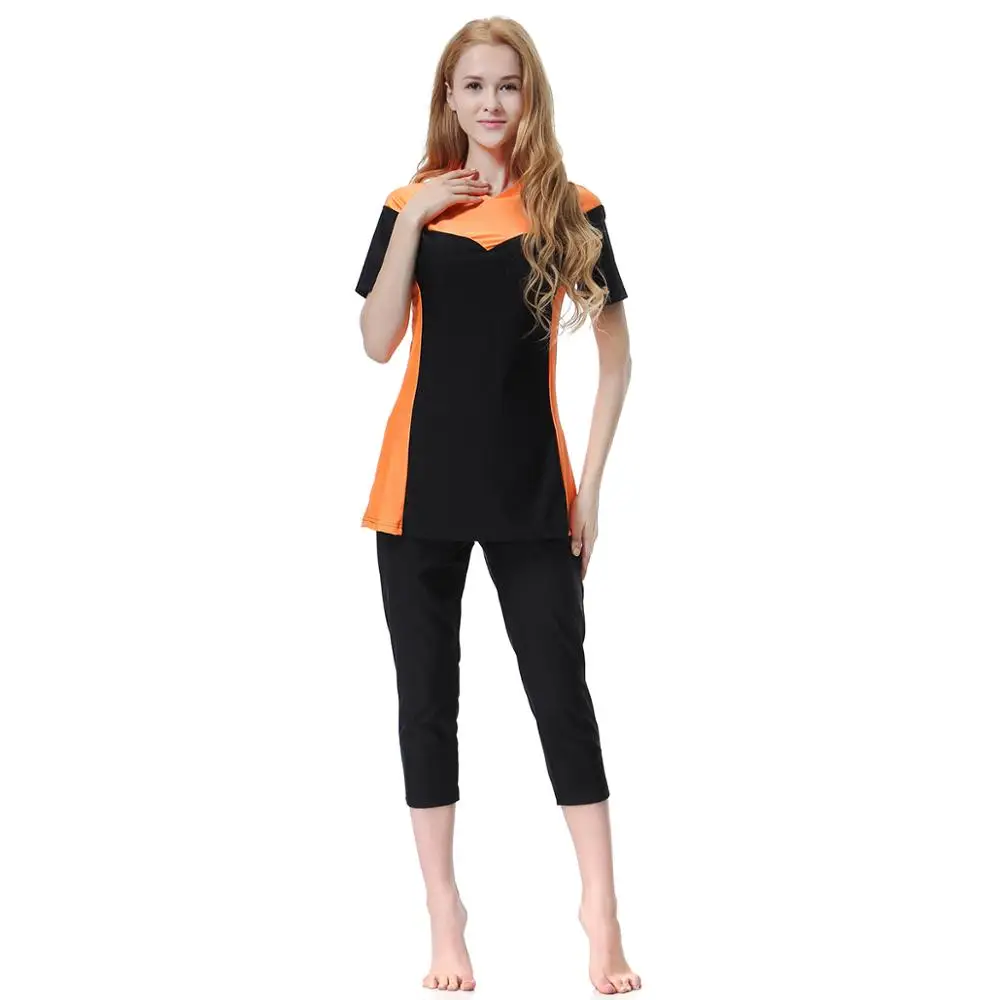 Ислам ic купальник Буркини для женщин и девочек Мусульманский полное покрытие