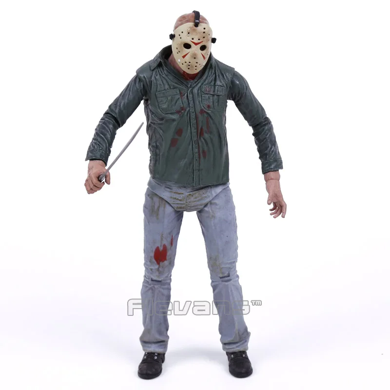 NECA часть 3 3D Джейсон вурхи ПВХ экшн фигурка Коллекционная модель игрушки|Игровые