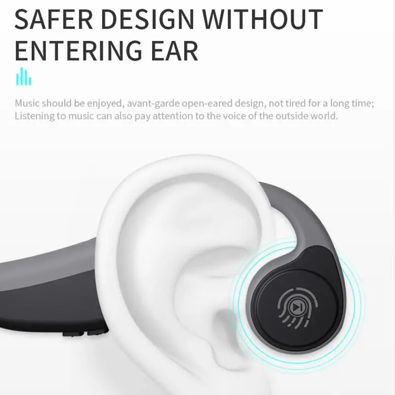 Наушники V9 с костной звукопроводимостью водонепроницаемые гибкие