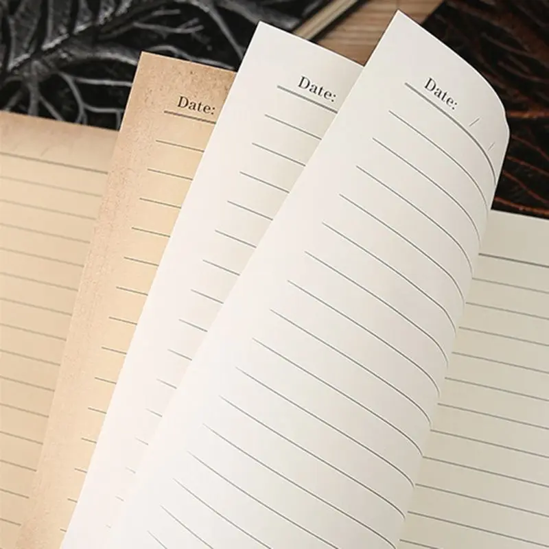 

Vintage Retro The Phenix Long Life Bird Theme Lined Paper Note Book 100 Sheets Journal School Office Supplies