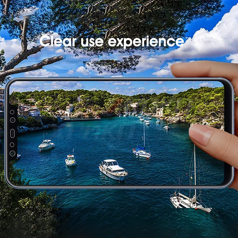 3 шт полный закаленного стекла для samsung Galaxy A7 A8 A6 Plus 2018 протектор экрана на