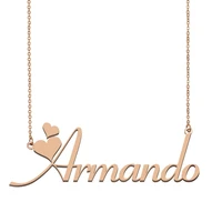 armando name necklace personalize custom name necklace for women girls best friends birthday wedding christmas mother days gift