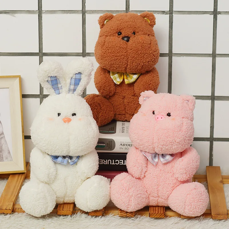 

Kawaii Rabbit Plush Toy Cute Bear Cartoon Cute Teddy Bear Doll Doll Baby Soothing Plush Toy Birthday Gift for Children Wholesale