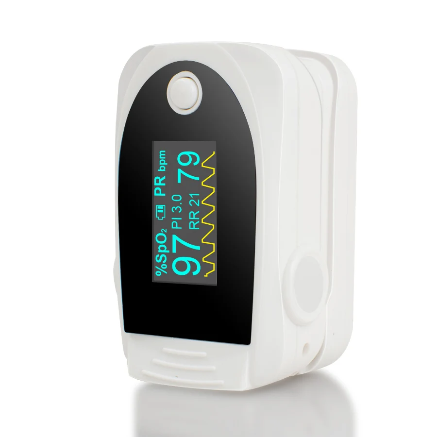Монитор давления OLED Пальчиковый пульсоксиметр с звуковой сигнализацией и