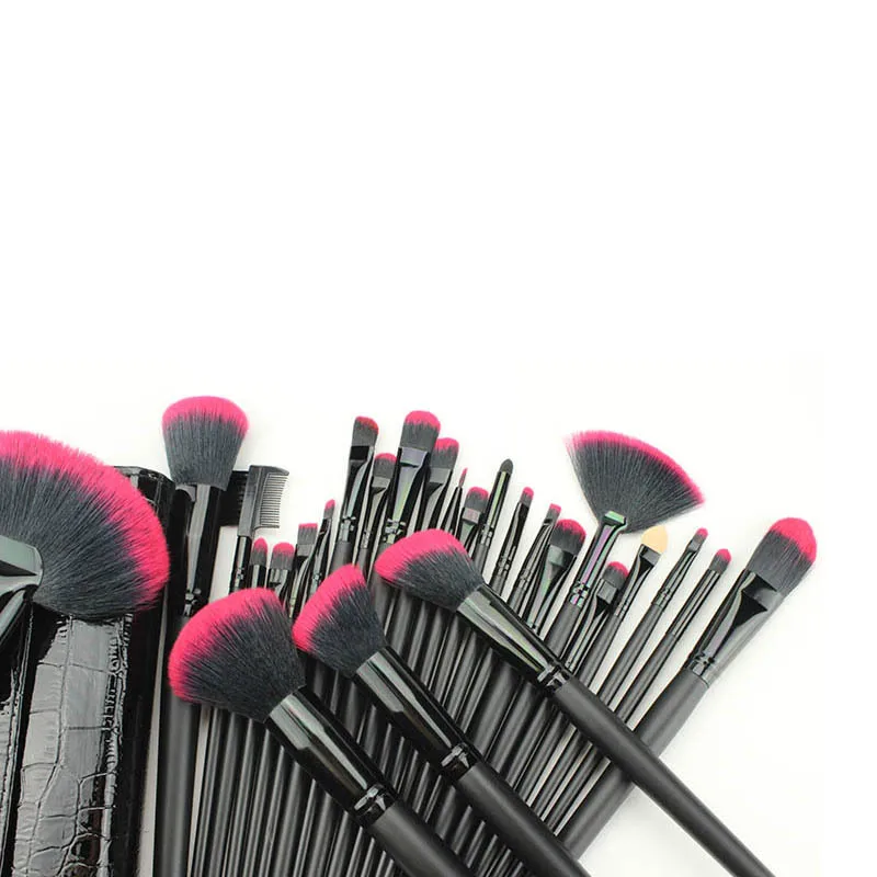 26 шт. деревянная щетка для макияжа наборы профессиональная косметика кисти