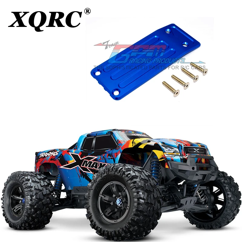 

Aluminum protective plate front / rear slide plate for upgrading parts of 1 / 5 x-maxx xmaxx remote control vehicle