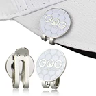 Зажим для шляпы гольфа GOG отметка для мяча для гольфа с магнитом, аксессуары для профессиональных тренировок белого цвета