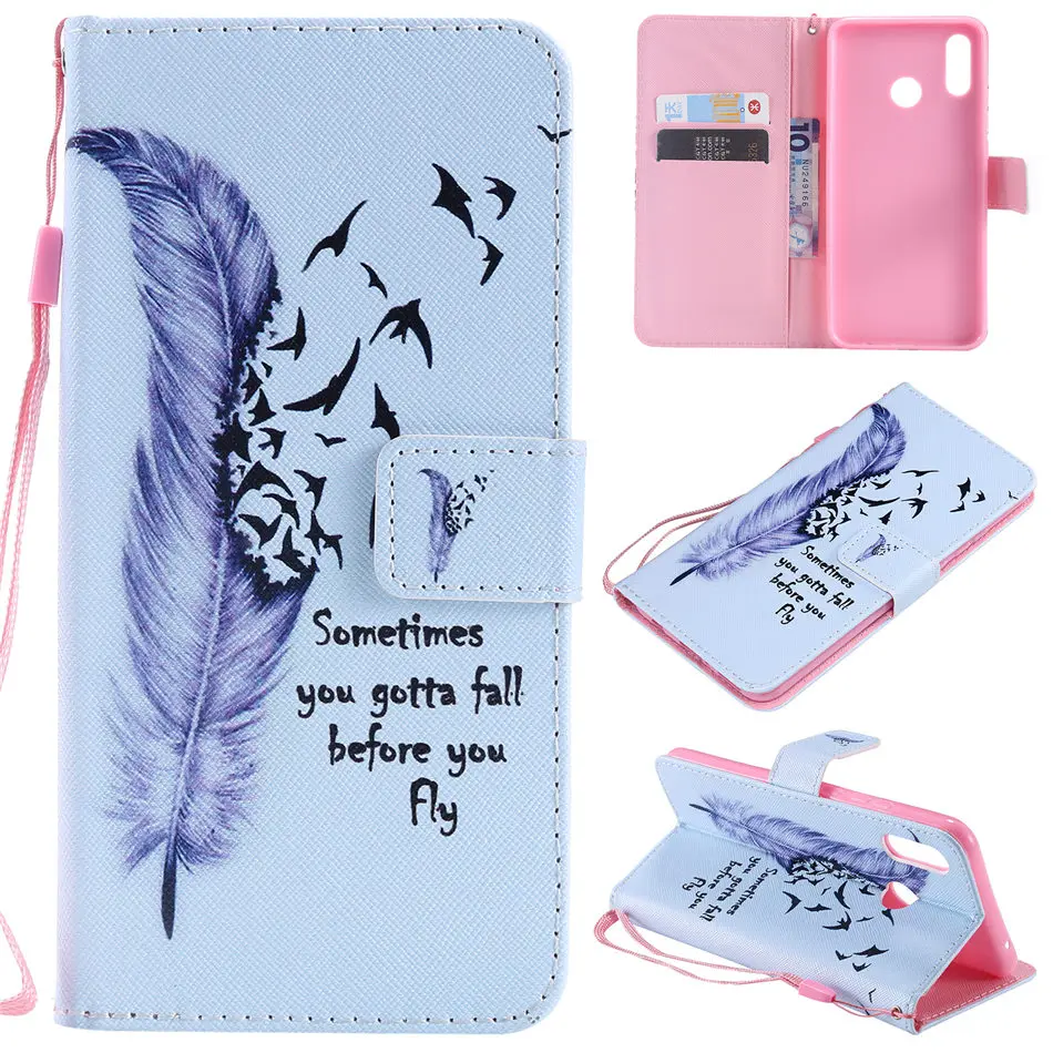 Кожаный чехол-книжка для Funda Huawei Mate 20X10 Pro P Smart Plus Nova 3 3i Enjoy 7S 9Plus P8 P9 Lite 2017