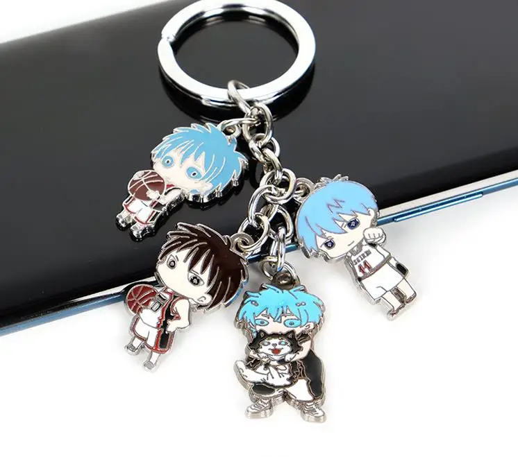Kuroko's Basket брелок Аниме KUROKO NO BASKET для ключей 3D подвеска Подарочный металлический