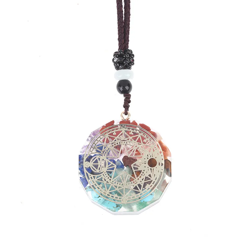Фото Orgone кулон Цепочки и ожерелья Metatron куб Orgonite энергии 7 Чакр Рейки Исцеление с Orgone кулон Цепочки и ожерелья Metatron куб Orgonite энергии 7 Чакр Рейки Исцеление с