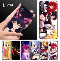high school dxd anime silicone tpu cover for xiaomi mi note 11 10t 10 9 9t se 8 pro lite ultra 5g phone case bag