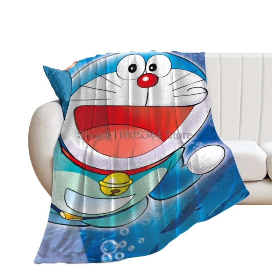 

Manta de lana suave с принтом 3D de Doraemon GG, ropa de cama de зимний, Калида, роскошная, брендовая одежда