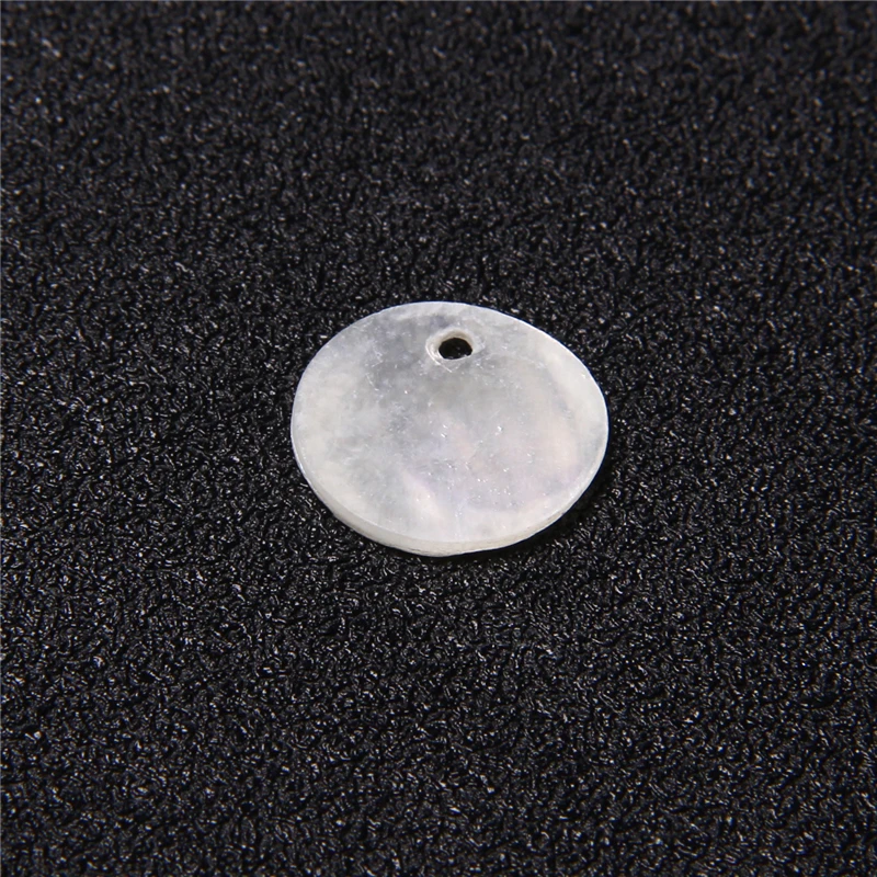 

20pcs/50pcs Yellow Natural Shell Beads Round Loose Shell Beads for Women DIY Jewelry Making Earrings Bracelet Pendant Accessries