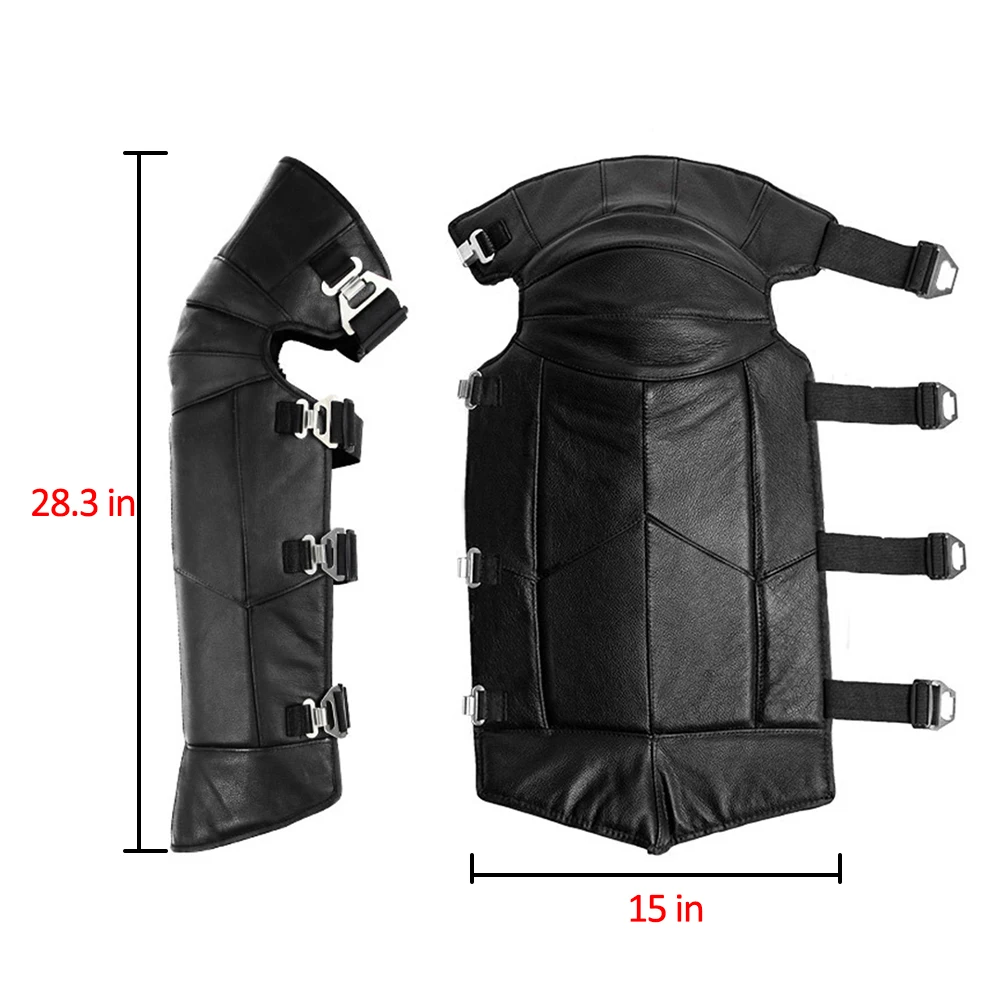 

Motorcycle Knee Pads, PU Leather Windproof Leggings Knee Pads, Windproof Warm Motorcycle Electric Car Warm Thick Care Car Store