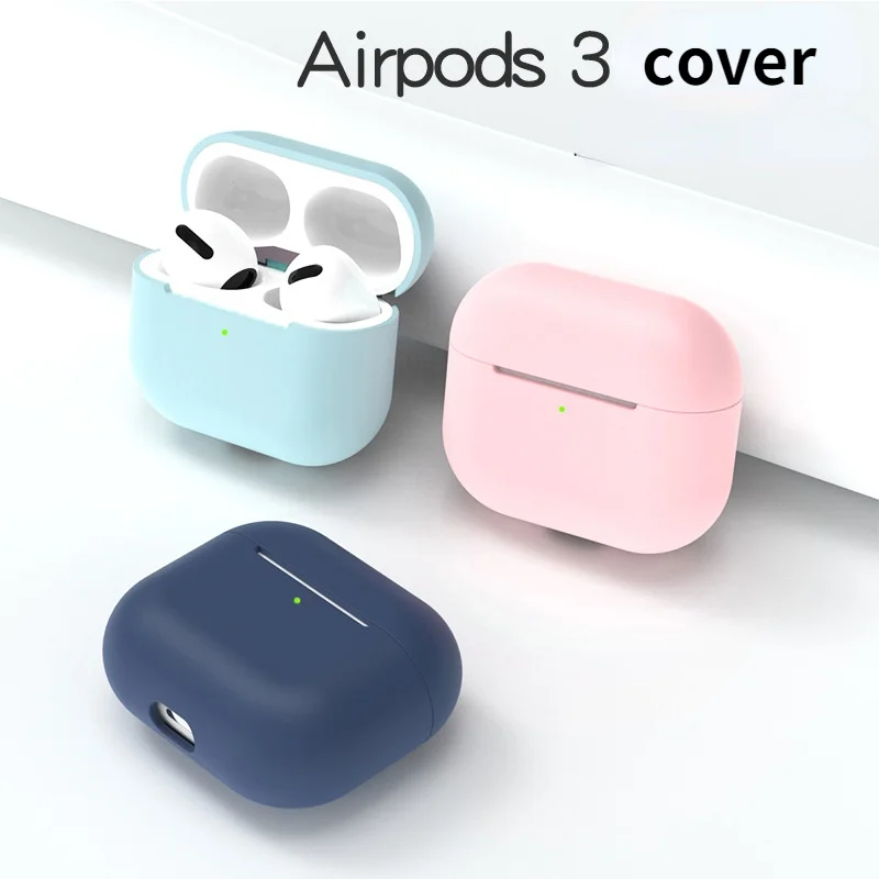 Мягкий силиконовый чехол для Apple Airpods 3 чехол-наклейка Bluetooth Airpod противоударные