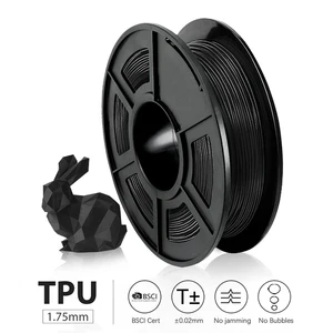 tpu filament 1 75mm 0 5kg high accuracy flexible tpu 3d printer filament for printing keyrings insoles mobile phone cases free global shipping