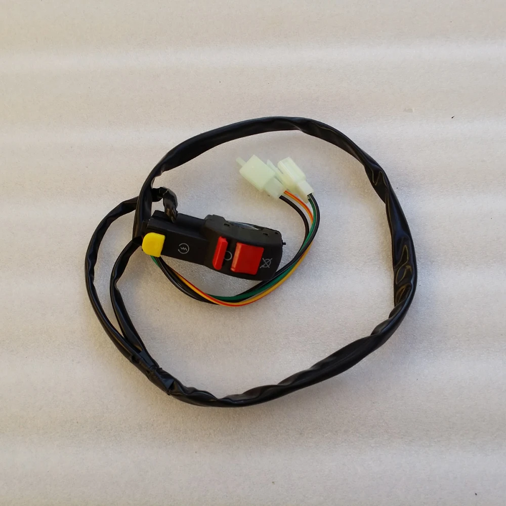 

Ignition Cutoff Starter Kill Stop Button Handlebar Switch 50cc 110cc 125cc PIT Quad Dirt Bike ATV Gokart Bike