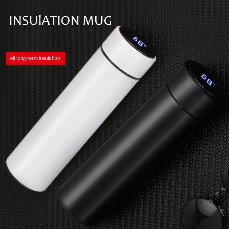 Умная кружка из нержавеющей стали для мужчин и женщин портативная чашка с