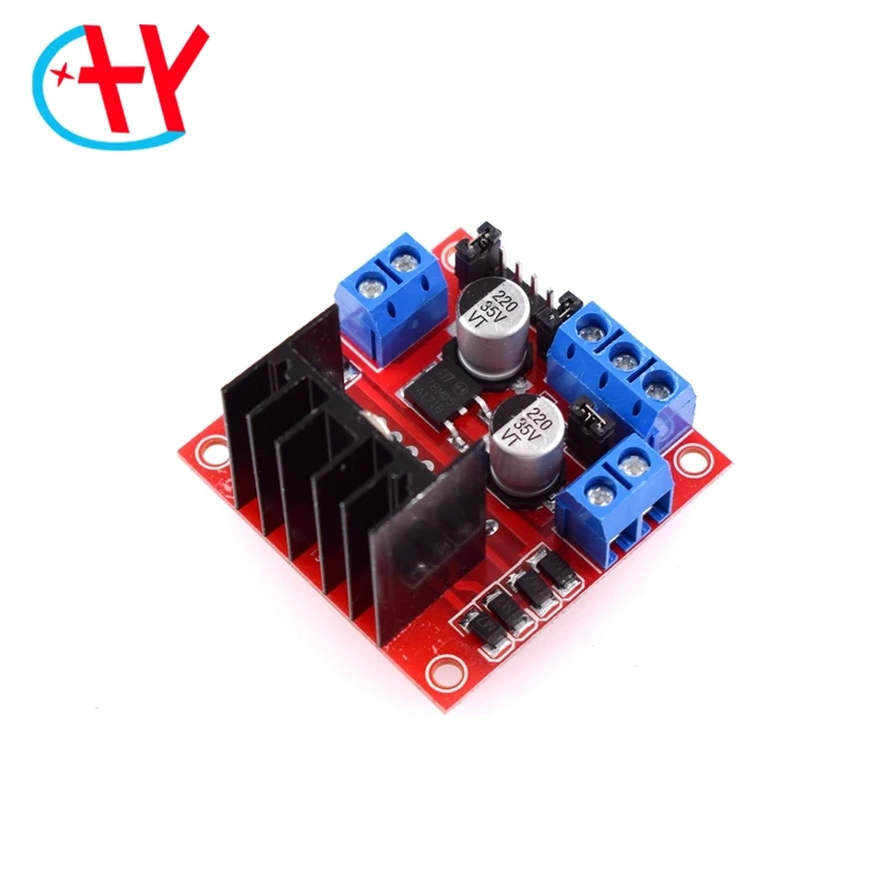 Плата контроллера драйвера двигателя L298N модуль L298 для Arduino Dual H Bridge шаговый