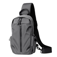 waterproof nylon cross body bags for men multifunction sling chest pack daypack knapsack male shoulder bag for tablet cellphone
