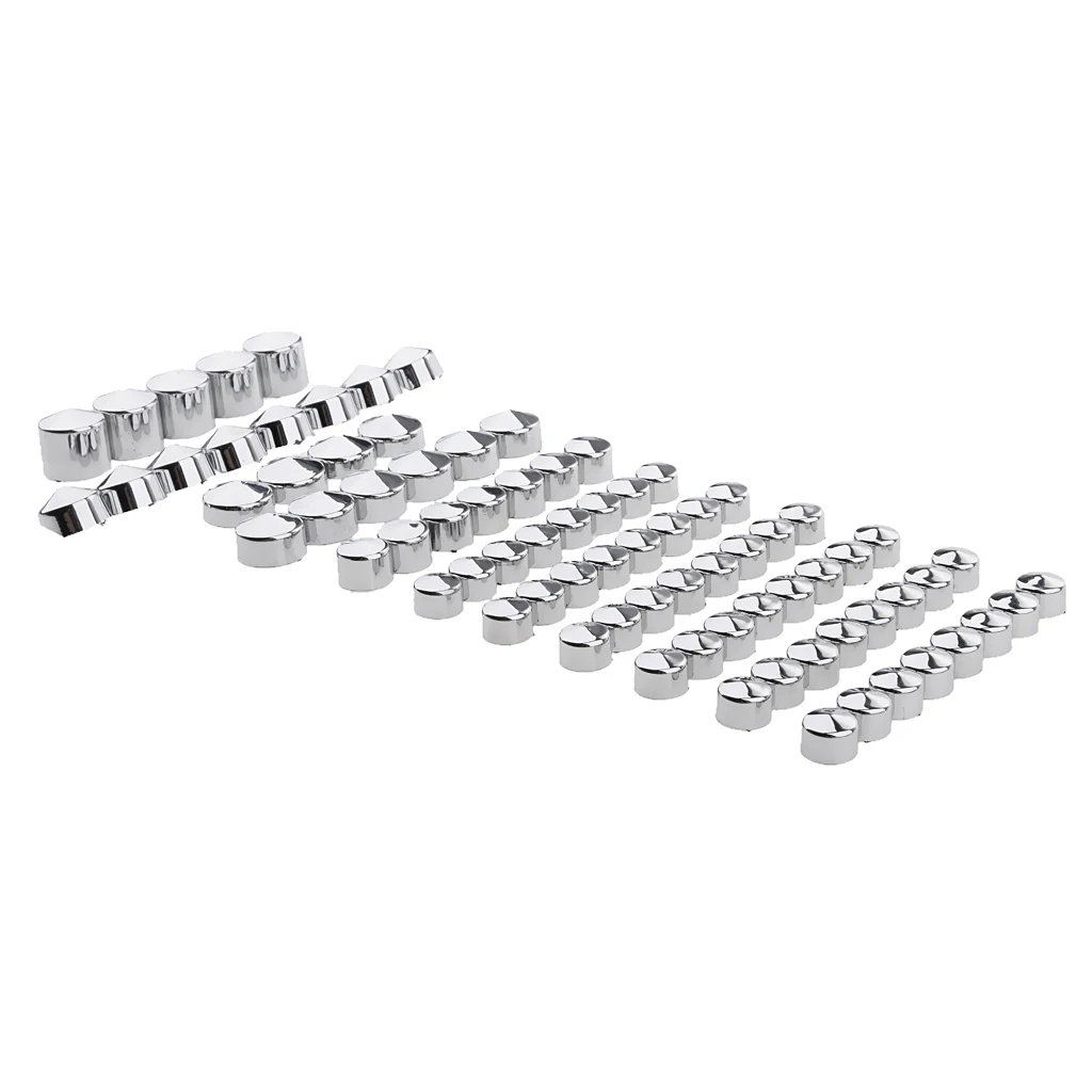

Chrome Bolts Toppers Caps Kit For 1991-2012 Harley Glide Twin Cam