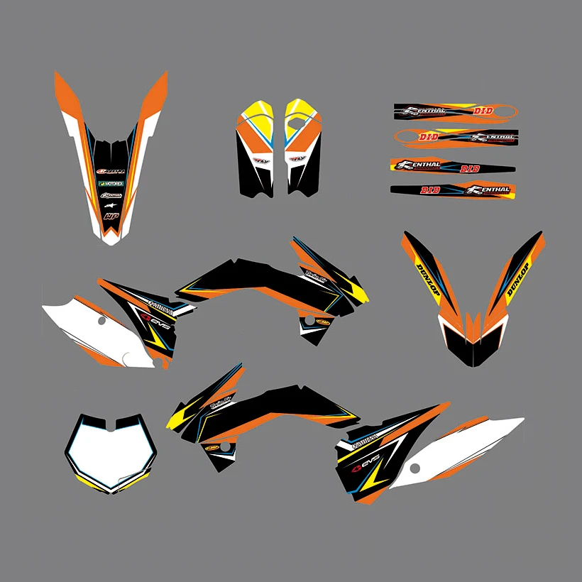Наклейка для KTM SX 85 2017 2016 2015 2014 2013 гоночная наклейка 2017-2013 | Автомобили и мотоциклы