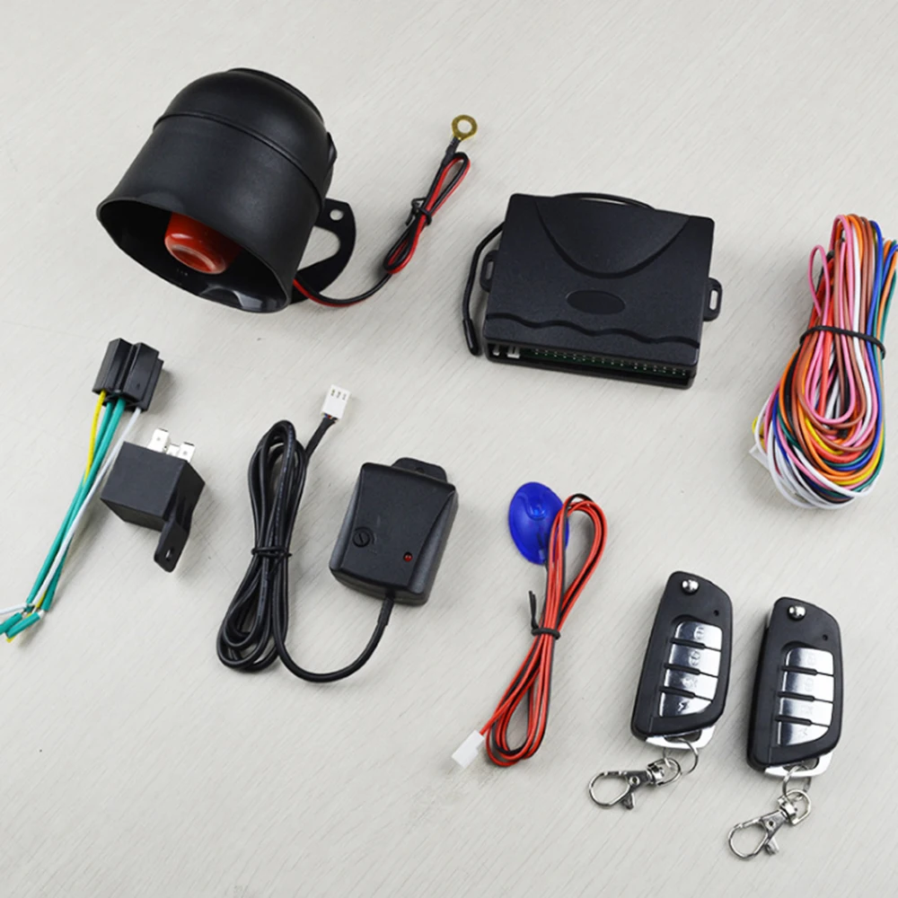 Универсальная односторонняя Автомобильная сигнализация OkeyTech система