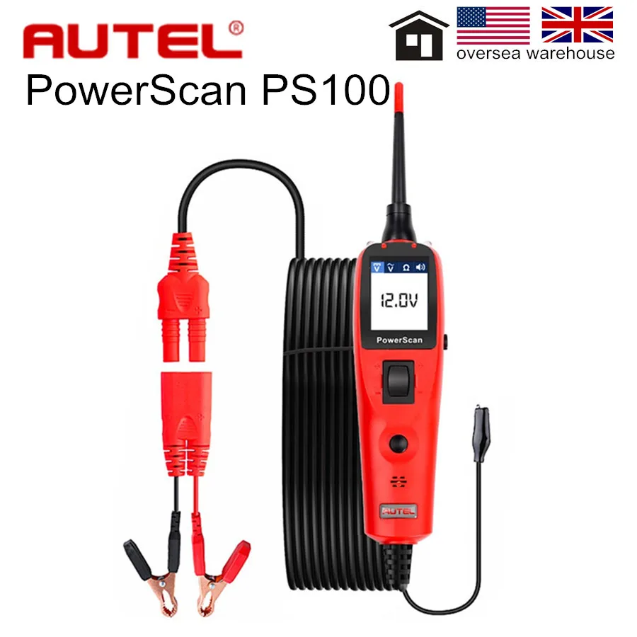 Оригинальный электросканер Autel PS100 инструмент для диагностики Электросистемы PK