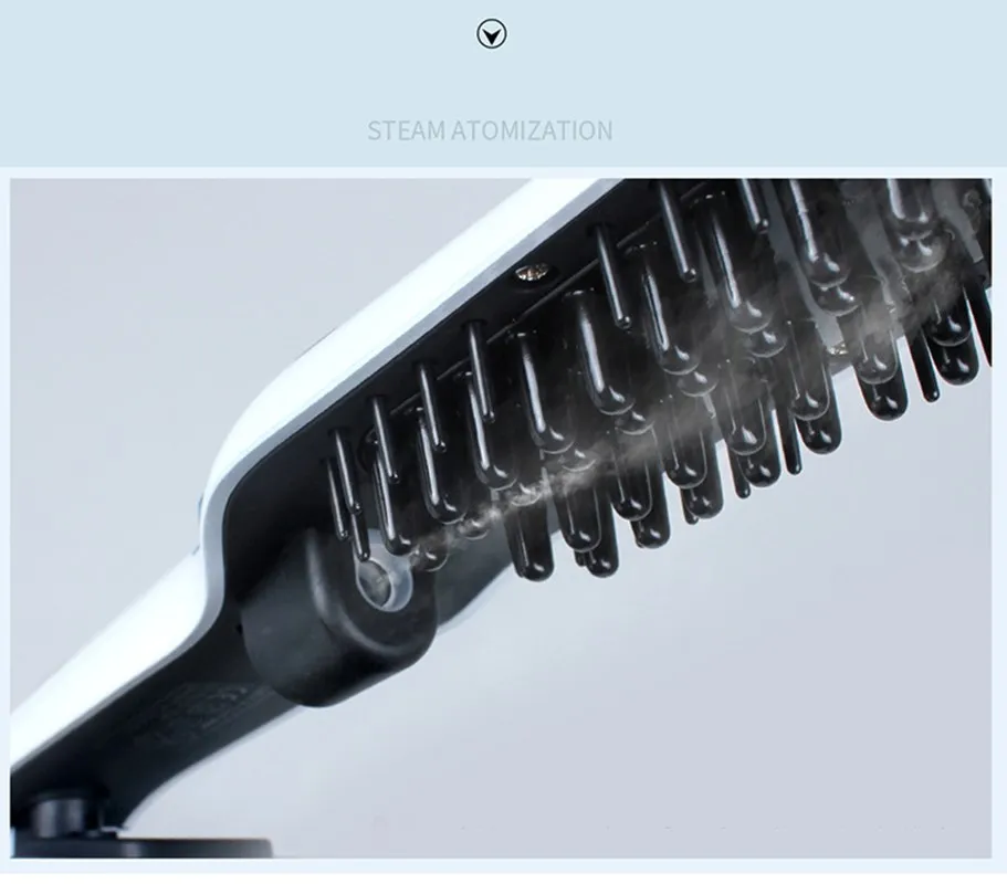 2020 расческа для волос выпрямитель бороды электрическая быстрый стайлер мужчин и