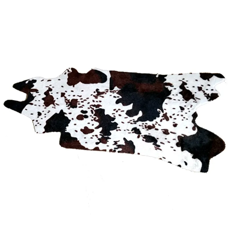 OIMG коврик из искусственной воловьей кожи корова шкура Зебра коврики для пола