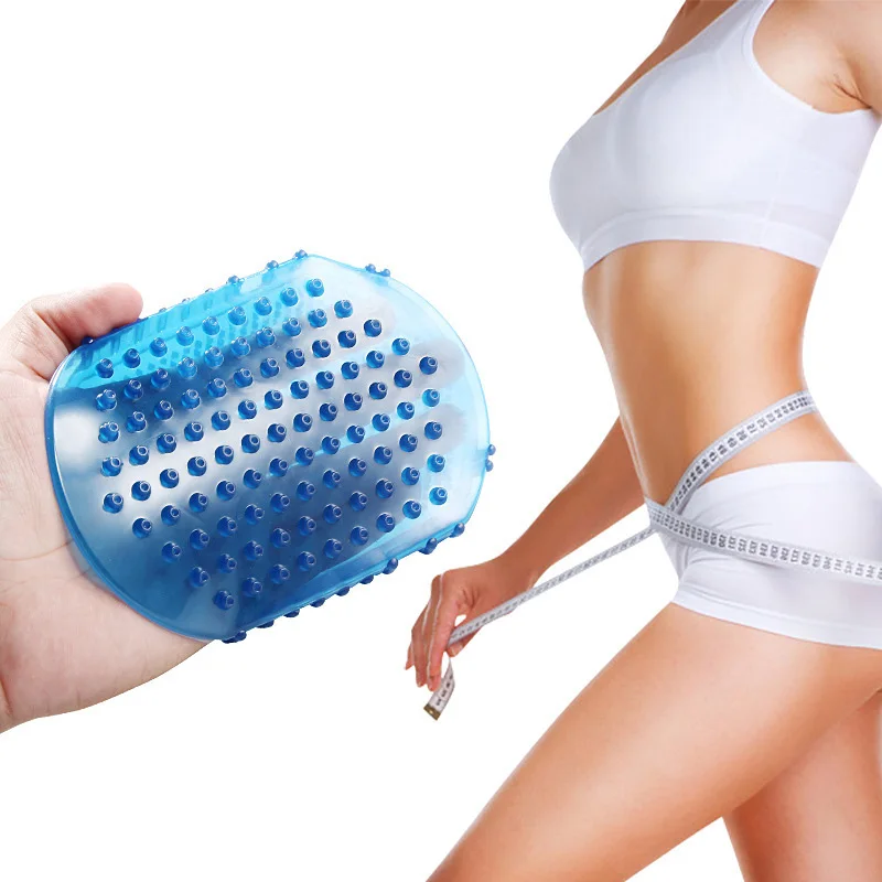 

Double-sided Soft Silicone Bath Brushes Multifunction Massage Scrub Gloves Body Brush For Cellulite Bathing Tools