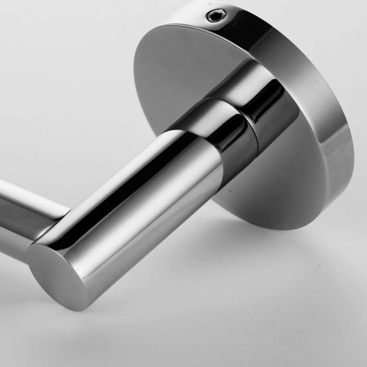 

Brakit Roll Holder 180mm Wall Mounted Chrome Tissue Paper Stand Bathroom Modern
