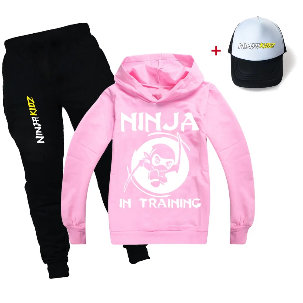 Baby Suits Ninja Kidz Baby Girls Boys autumn Clothing Children Suits Clothes vogue Sweatshirts Sports Pants Kids Set