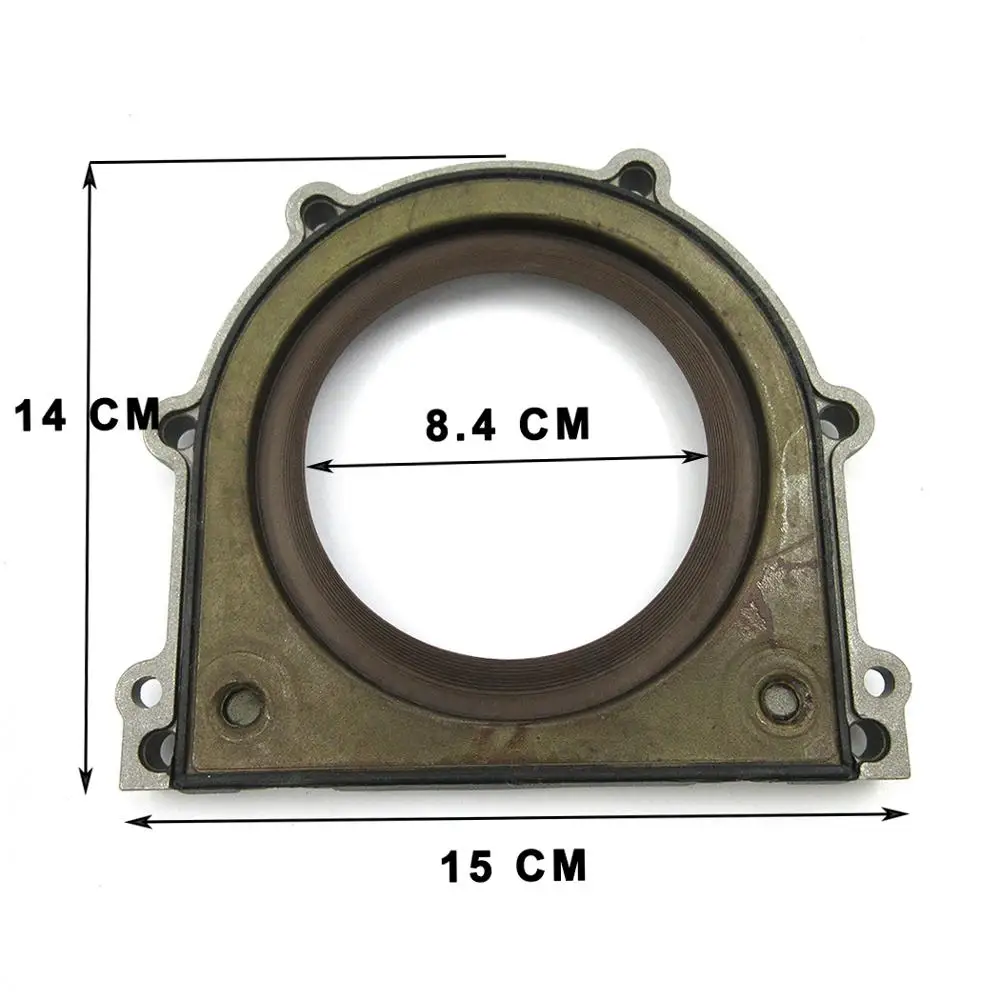 Двигатель Коленчатого Вала задней основной уплотнитель фиксатор Крышка для Mercedes