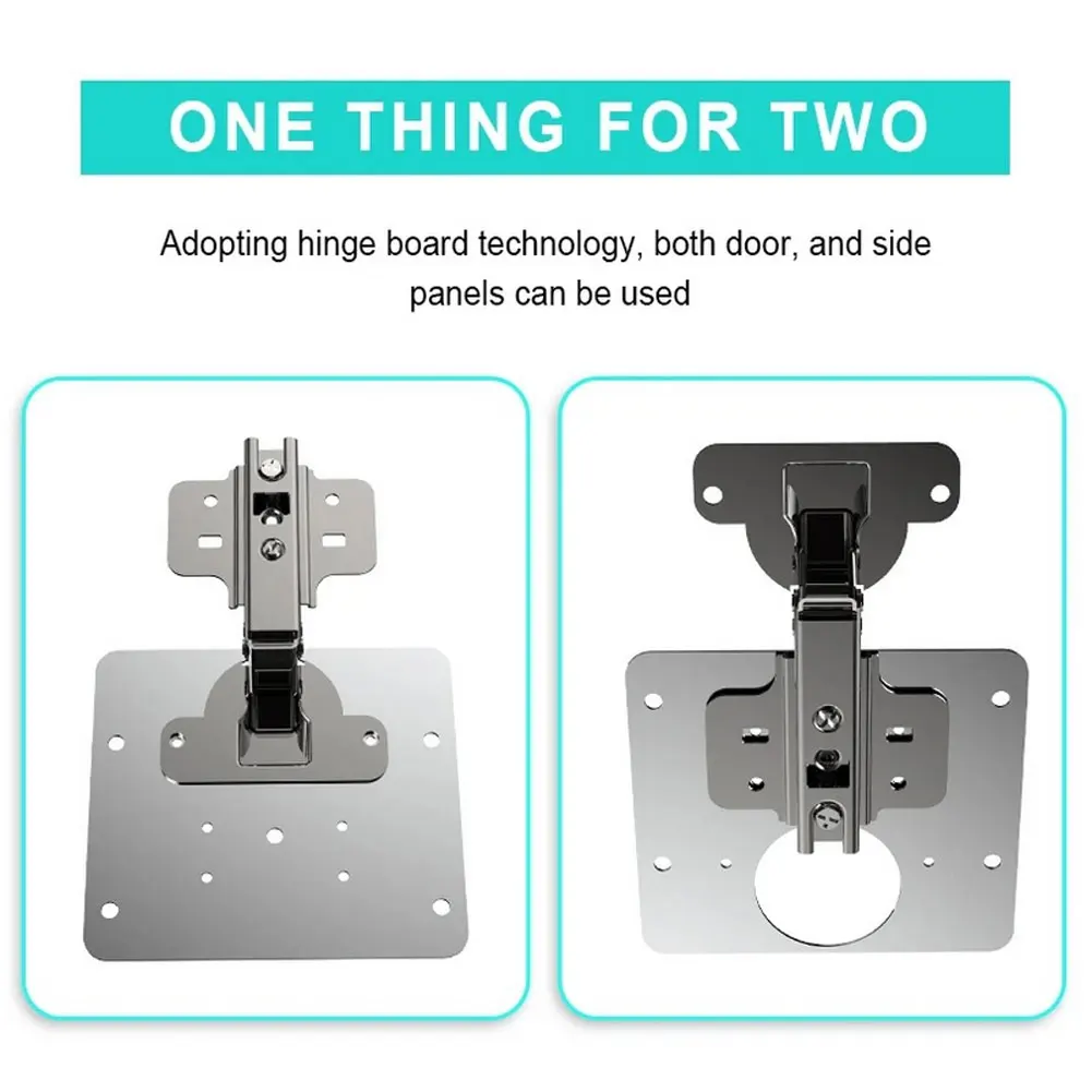 

Hinge Repair Plate Stainless Steel Self Supporting Folding Table Cabinet Door Kitchen Hinge Tools with Hole Screws Hinge Door