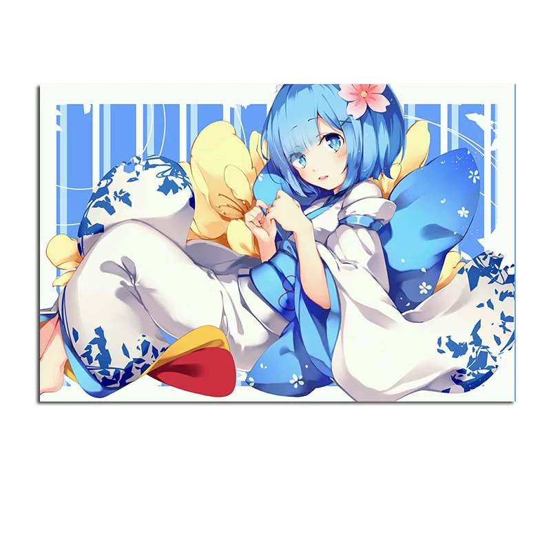 Постер Re Zero Kara Hajimeru Isekai Seikatsu наклейка на стену домашний декор для спальни