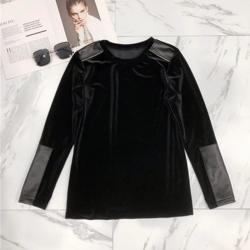 Женское платье с длинным рукавом пуловер футболки для женщин эластичные шорты