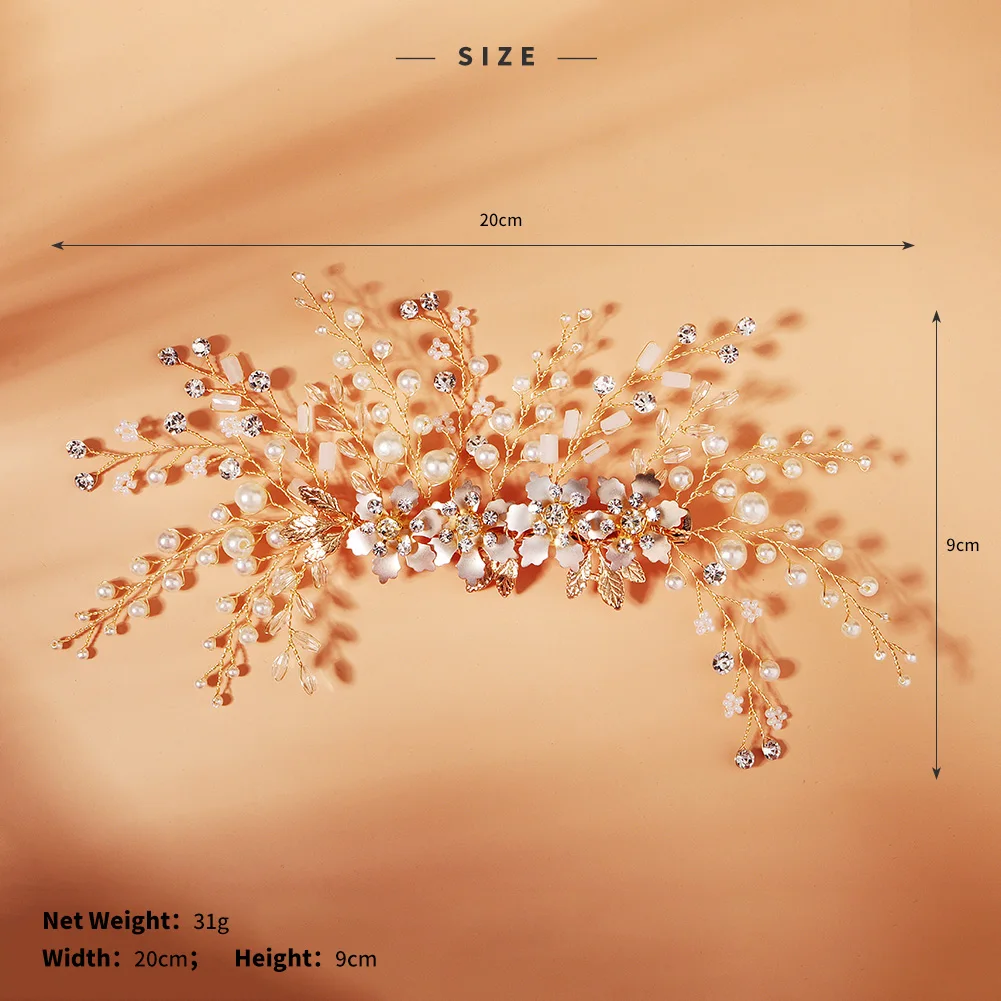 Birdal свадебные аксессуары ювелирные изделия ручной работы цветок жемчуг заколки