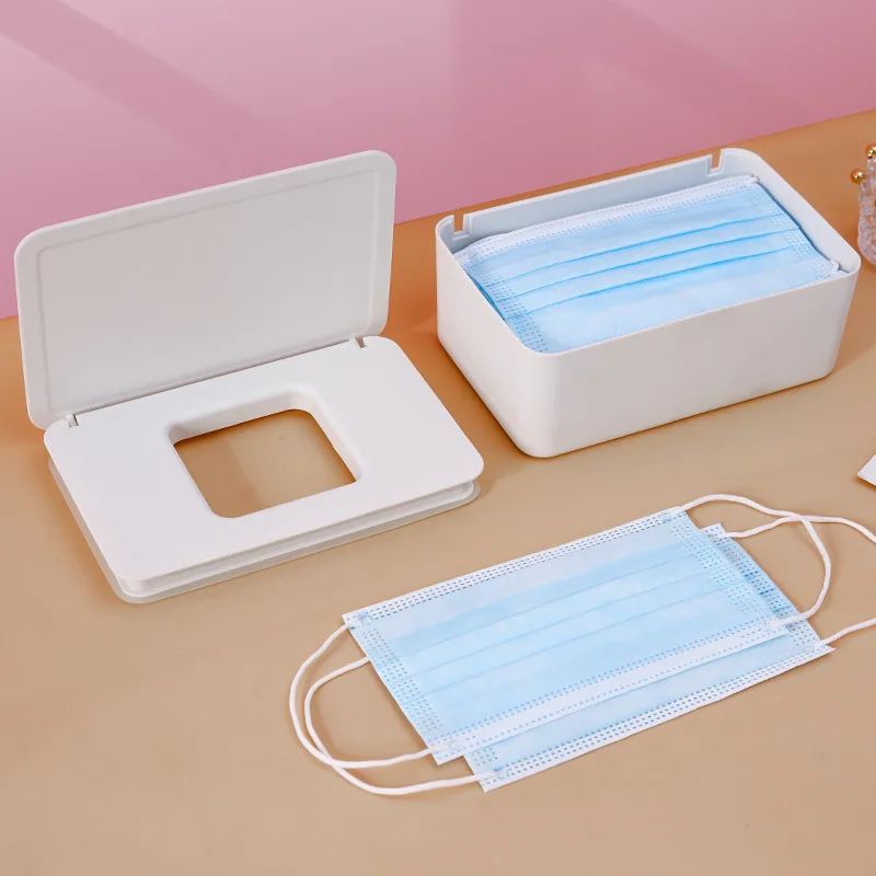 2020 ящик для хранения маска упаковочная коробка одноразовые маски чехол Пластик
