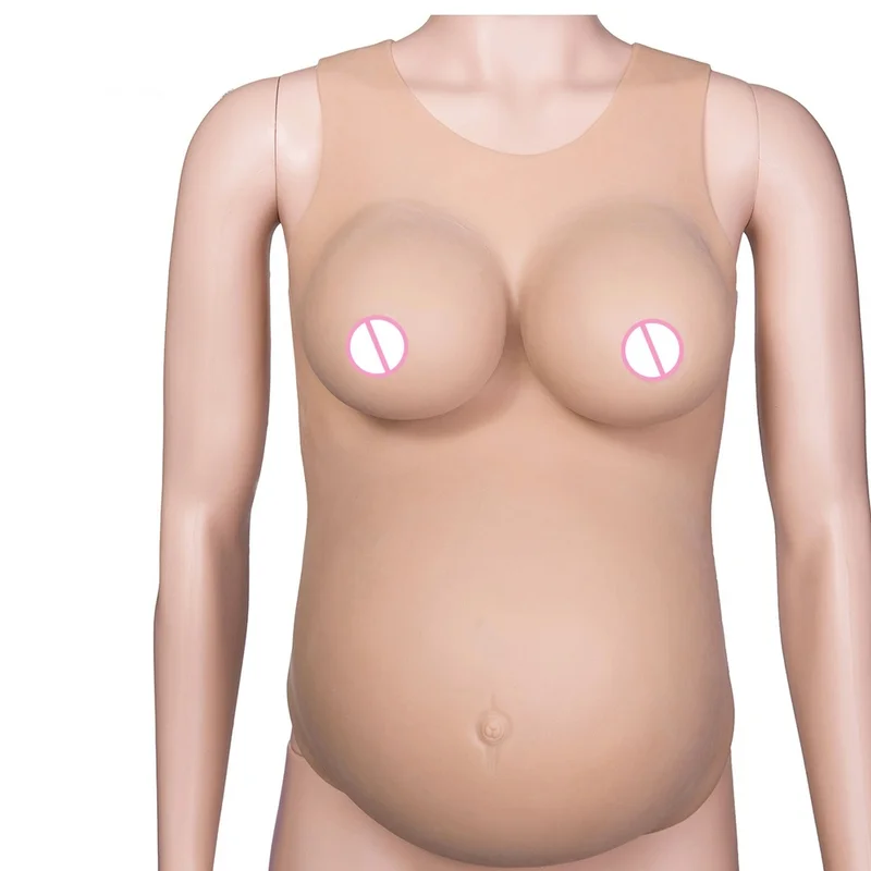 Realistic Silicone Fake Breast with Belly 6300g Suitable for Shemale Crossdresser Crossdressing Queen Transgender Pregnancy