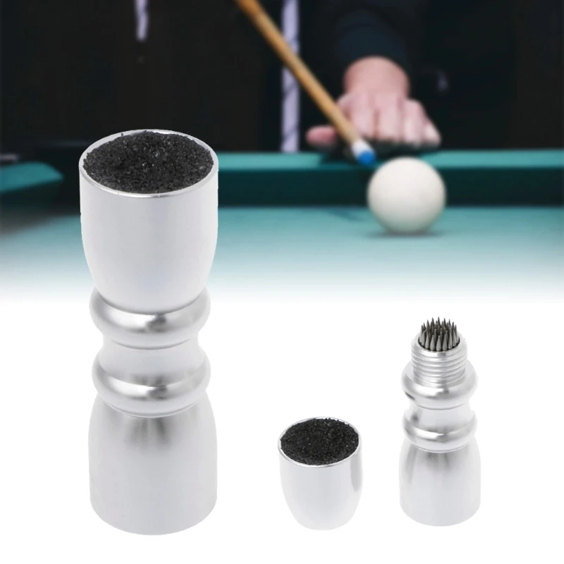 

3 in 1 Billiard Cue Tip Shaper Scuffer Aerator Snooker Pool Tapper Repair Tool A0KA