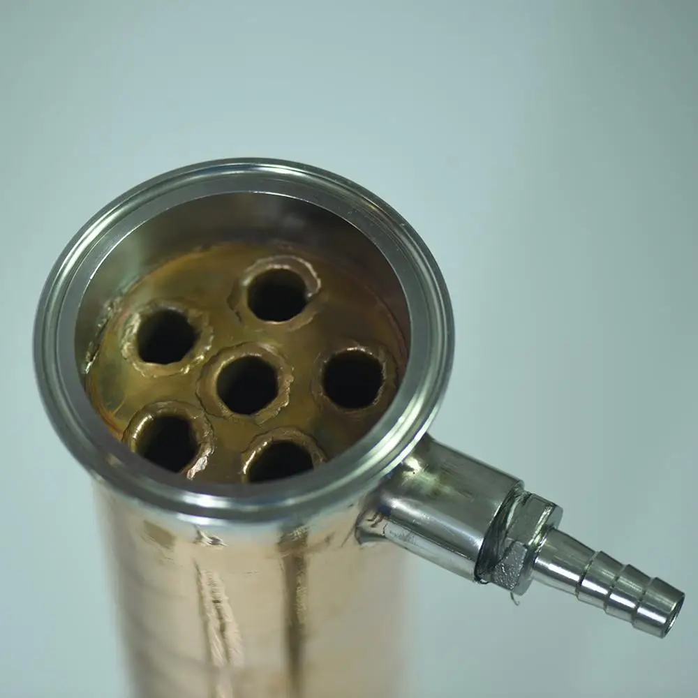 Самогонный Красный медный спиртовой дистиллятор для вина домашнего пивоварения