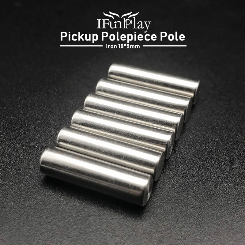 6 шт хамбакер Polepiece магнит клейкая изоляционная лента стержни 18*5 мм для